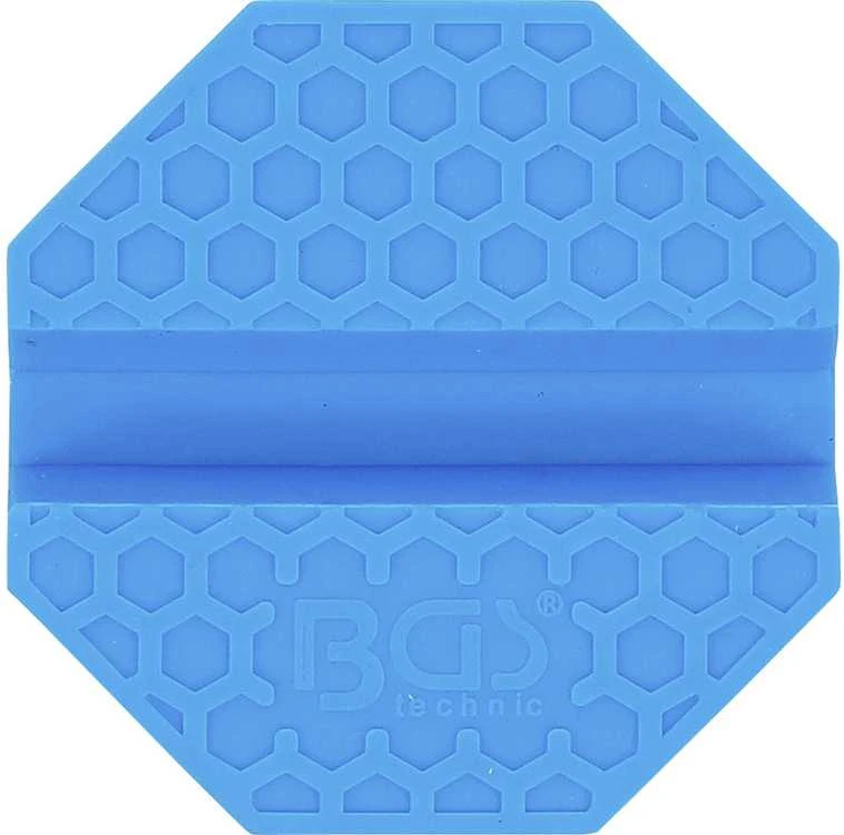 Bgs Technic Guminis padas | keltuvams ant ratukų | 70 x 70 x 26 mm (72109)