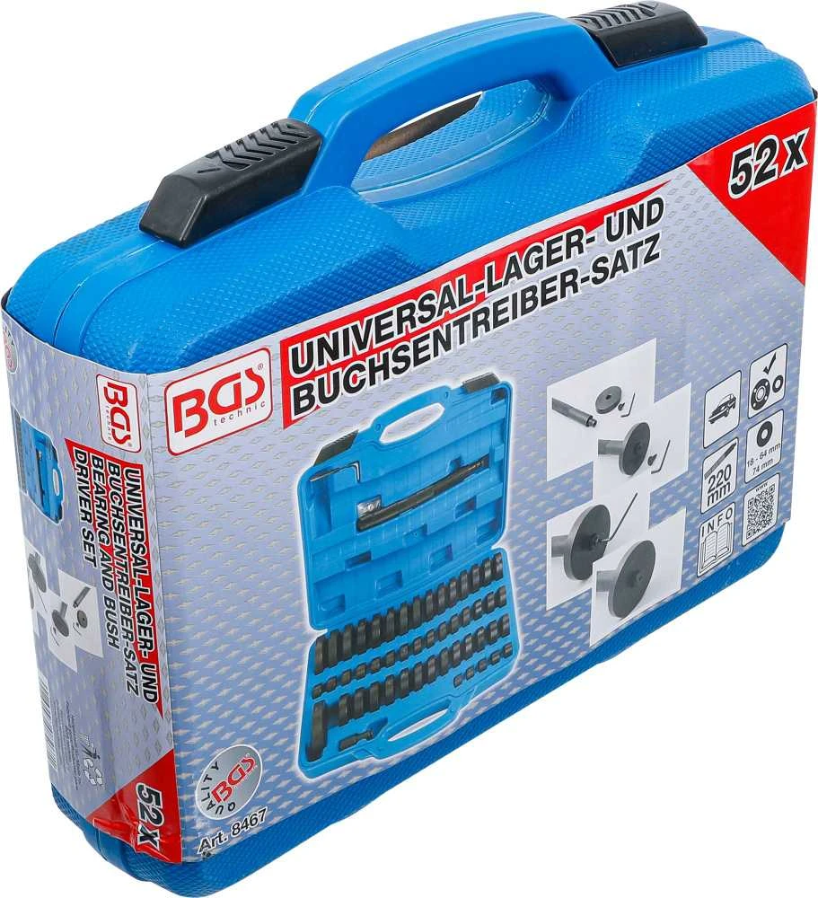 Bgs Technic Guolių tvirtinimo / montavimo padų rinkinys | 52 vnt. (8467)