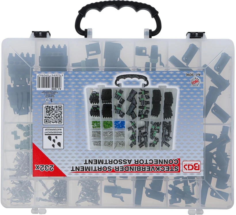 Bgs Technic Hermetinių jungčių asortimentas | 232 vnt. (9096)