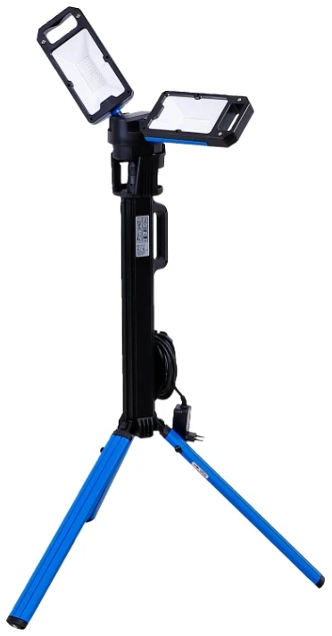 Bgs Technic Hibridinis dvigubas SMD LED darbo prožektorius su stovu | 5000 lm (85360)