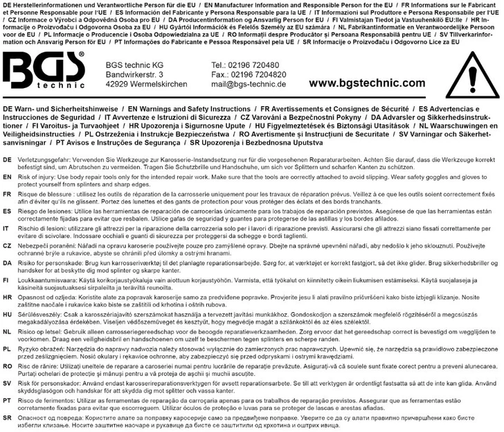 Bgs Technic Hidraulinis cilindras | BGS 1689 | 10 t (1689-2)