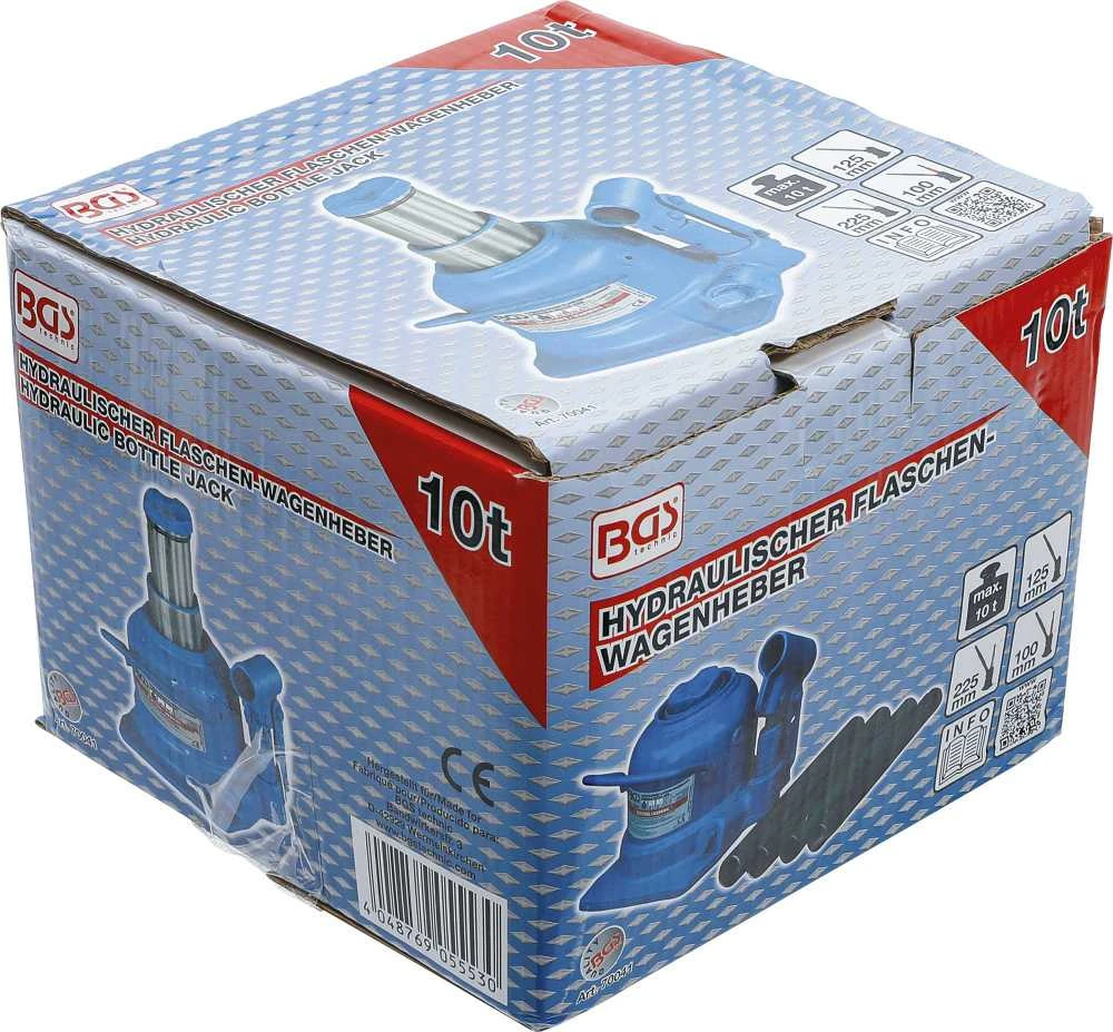 Bgs Technic Hidraulinis cilindrinis domkratas | žemas tipas | 10 t (70041)