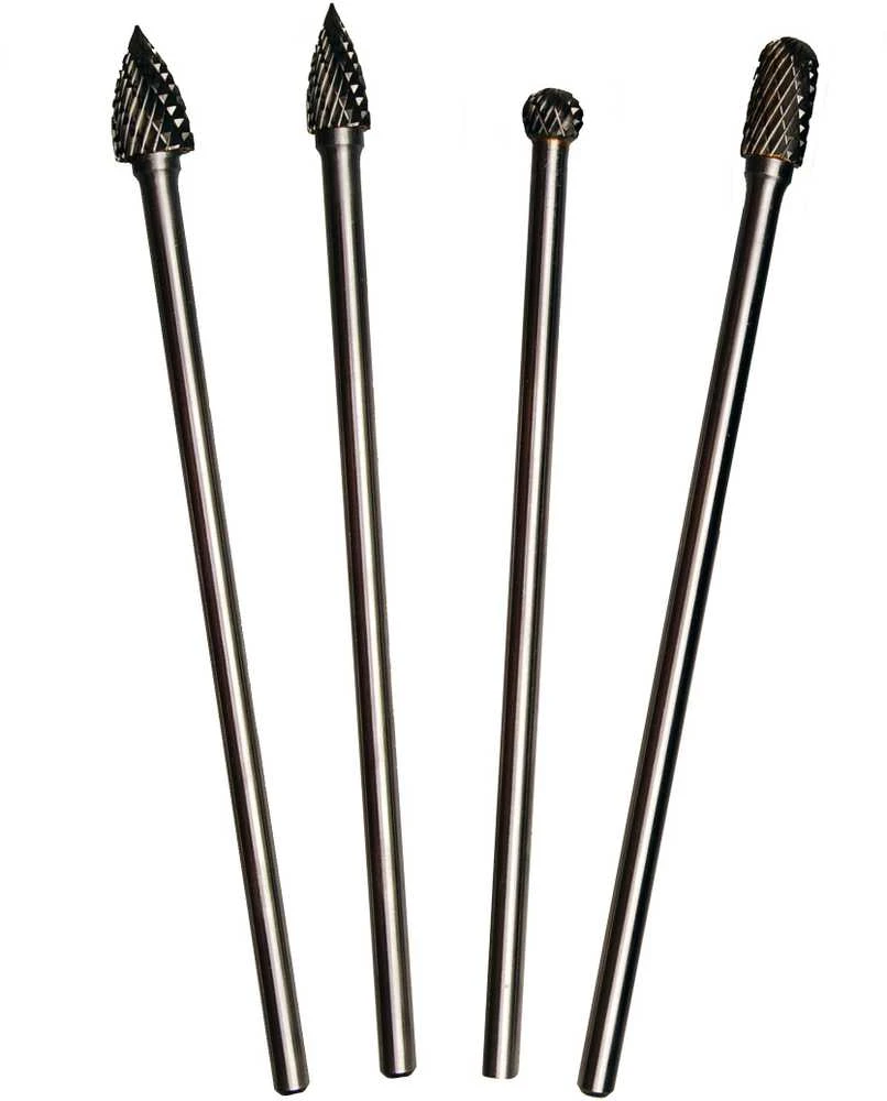 Bgs Technic HSS frezų rinkinys, ypač ilgos | 4 vnt. (101)
