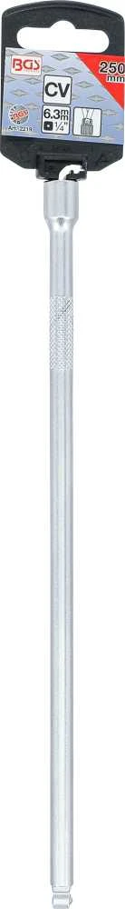 Grąžtas Bgs Technic Ilgintuvas galvutei šarnyrinis | 6.3 mm (1/4") | 250 mm (2219)