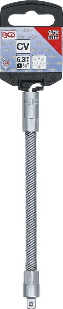 Grąžtas Bgs Technic Ilgintuvas spyruoklinis | 6.3 mm (1/4") | 150 mm (2320)
