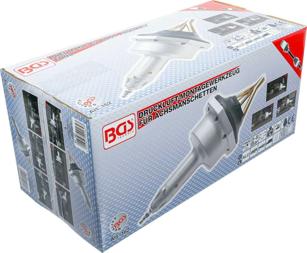 Bgs Technic Įrankis pusašių gumoms uždėti orinis | 25 - 115 mm (162)