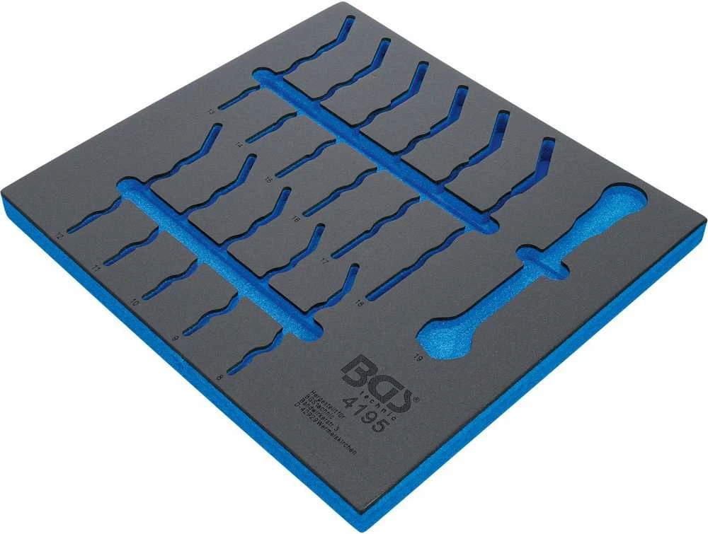 Bgs Technic Įrankių dėklas 2/3 | tuščias | skirtas BGS 4195 (4195-1)