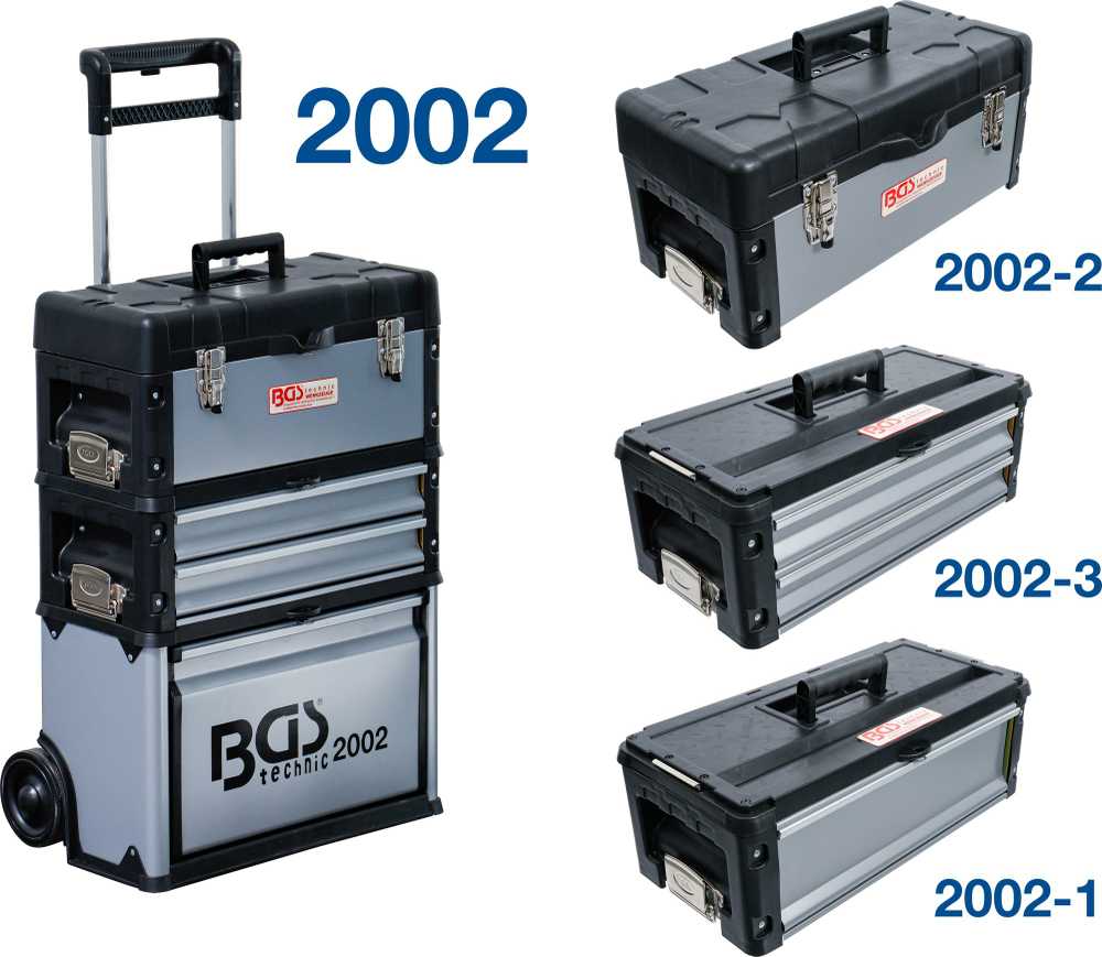 Bgs Technic Įrankių dėžė su stalčiumi / priedas | BGS 2002 (2002-2)