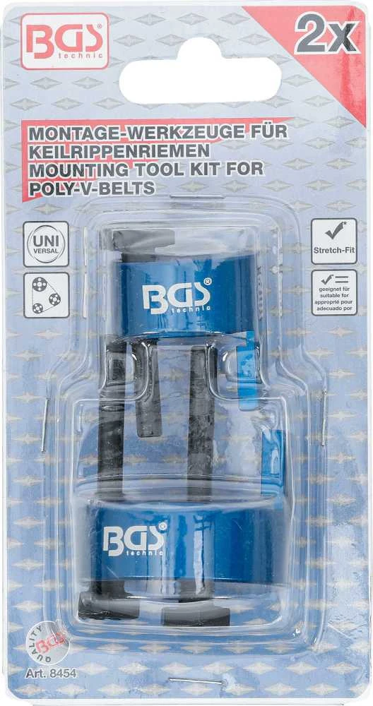 Bgs Technic Įrankių komplektas, skirtas montuoti V formos diržus | Universalus (8454)