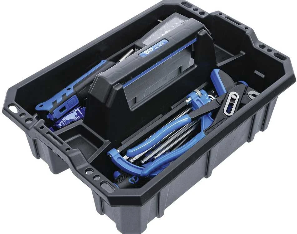 Bgs Technic Įrankių dėžė su įrankių rinkiniu BGS | 66 vnt. | 395 × 290 × 125 mm (70224)