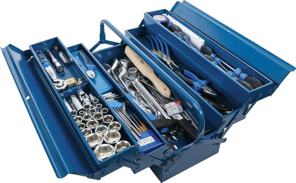 Bgs Technic Įrankių rinkinys metalinėje dėžėje | 137 vnt. (3306)