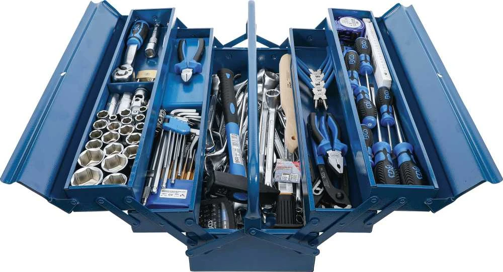 Bgs Technic Įrankių rinkinys metalinėje dėžėje | 137 vnt. (3306)