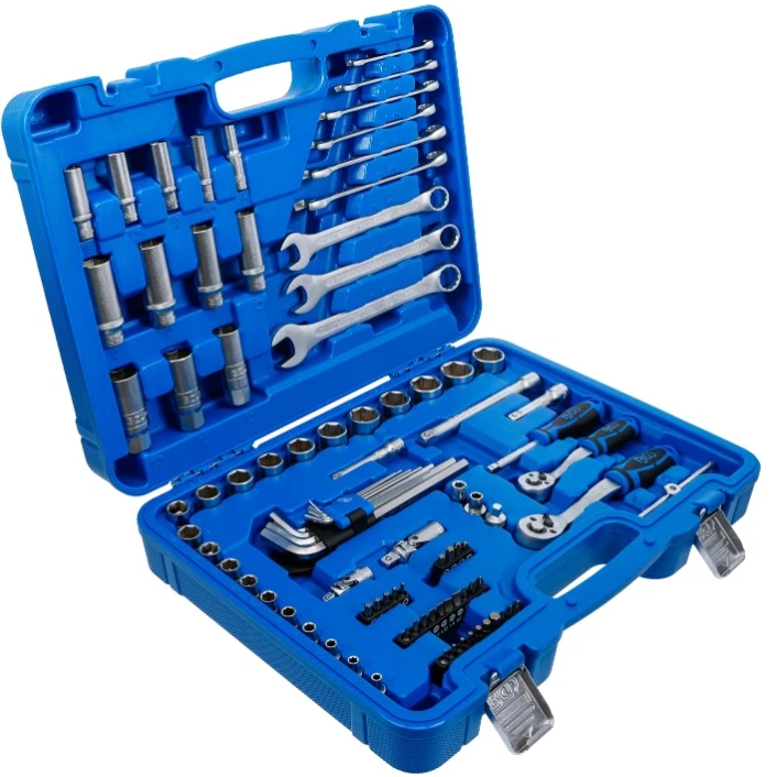 Bgs Technic Galvučių, raktų ir antgalių rinkinys BGS | 1/4" ir 3/8" | 92 vnt. (74701)