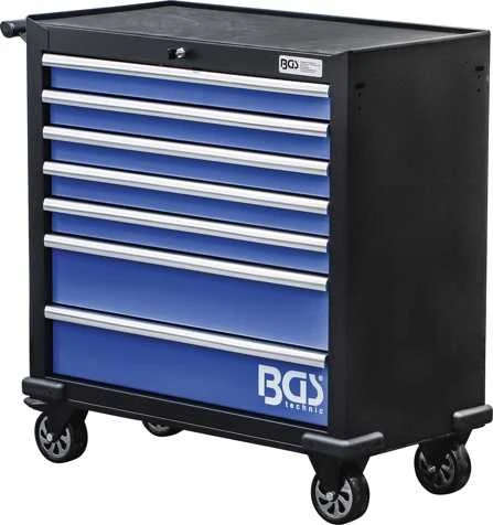 Bgs Technic Įrankių spintelė plati XL | 7 stalčiai | tuščia (4205)