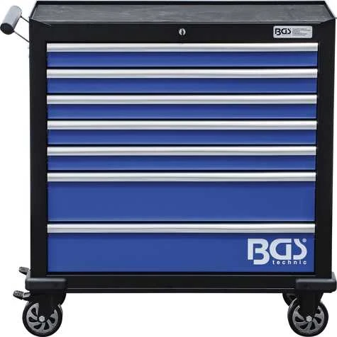 Bgs Technic Įrankių spintelė plati XL | 7 stalčiai | tuščia (4205)