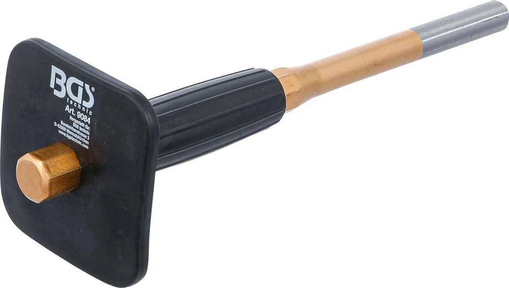 Bgs Technic Iškalėjas su gumine rankena – CrV, grūdintas, lakuotas kotas – Ø14 × 275 mm (9084)