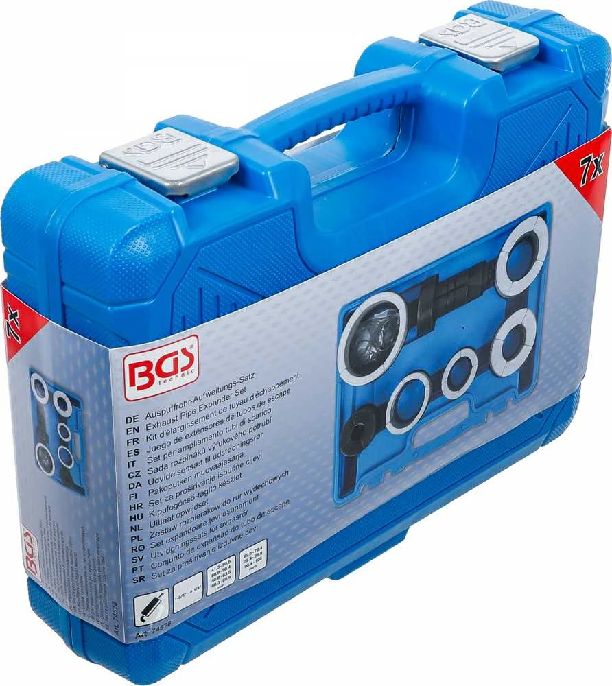Bgs Technic Išmetimo vamzdžio plėtimo komplektas | 7 vnt. (74578)