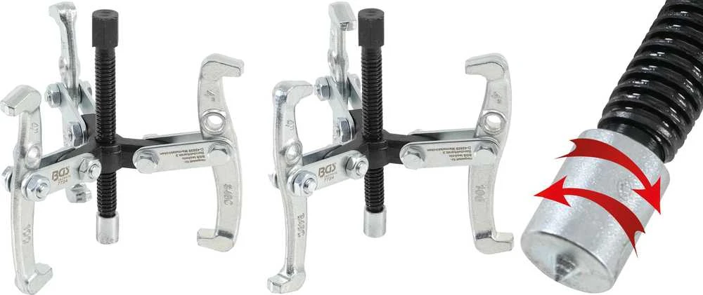 Bgs Technic 3-kojis nuėmėjas – reversinis išorinis/vidinis kaltinis – 20–110 mm (7724)