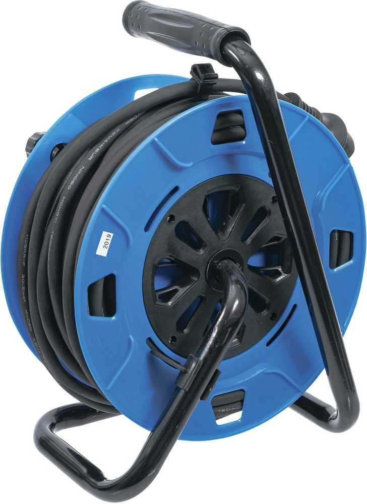 Bgs Technic Kabelinė ritė 25 m | 3 x 1,5 mm² | 4 lizdai su sandarinimo dangteliu IP 44 | 3500 W (3375)