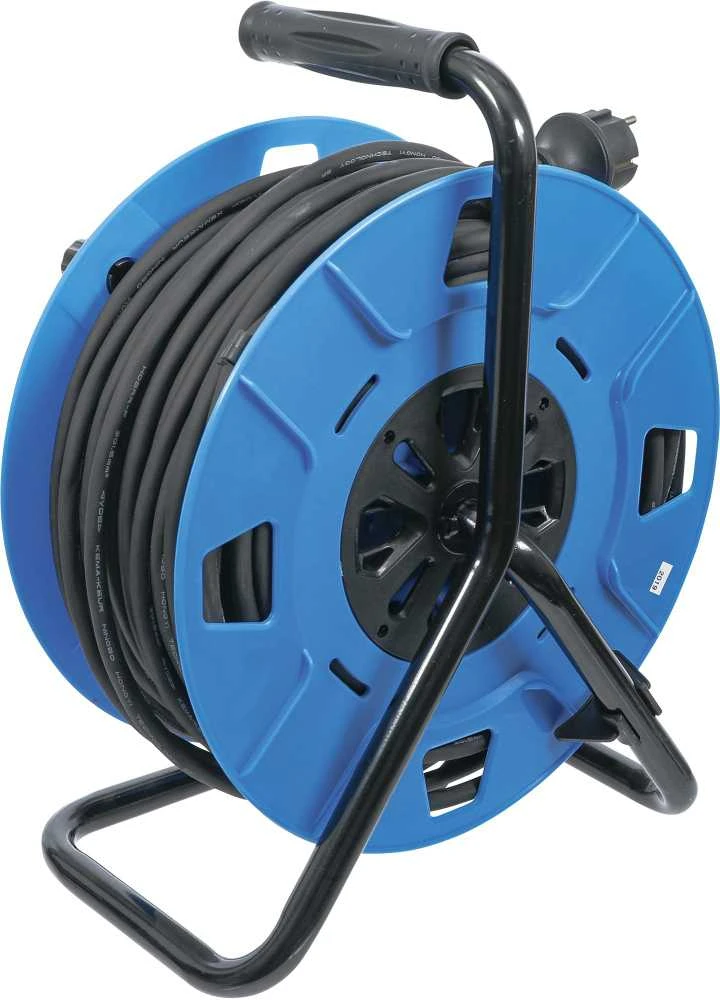 Bgs Technic Kabelinė ritė 50 m | 3 x 1,5 mm² | 4 lizdai su sandarinimo dangteliu IP 44 | 3500 W (3378)