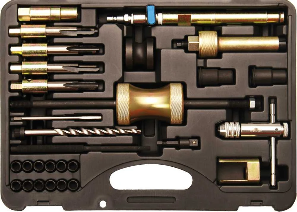 Bgs Technic Kaitinimo žvakių šalinimo ir sriegio remonto rinkinys | M10×1.0 (8699)