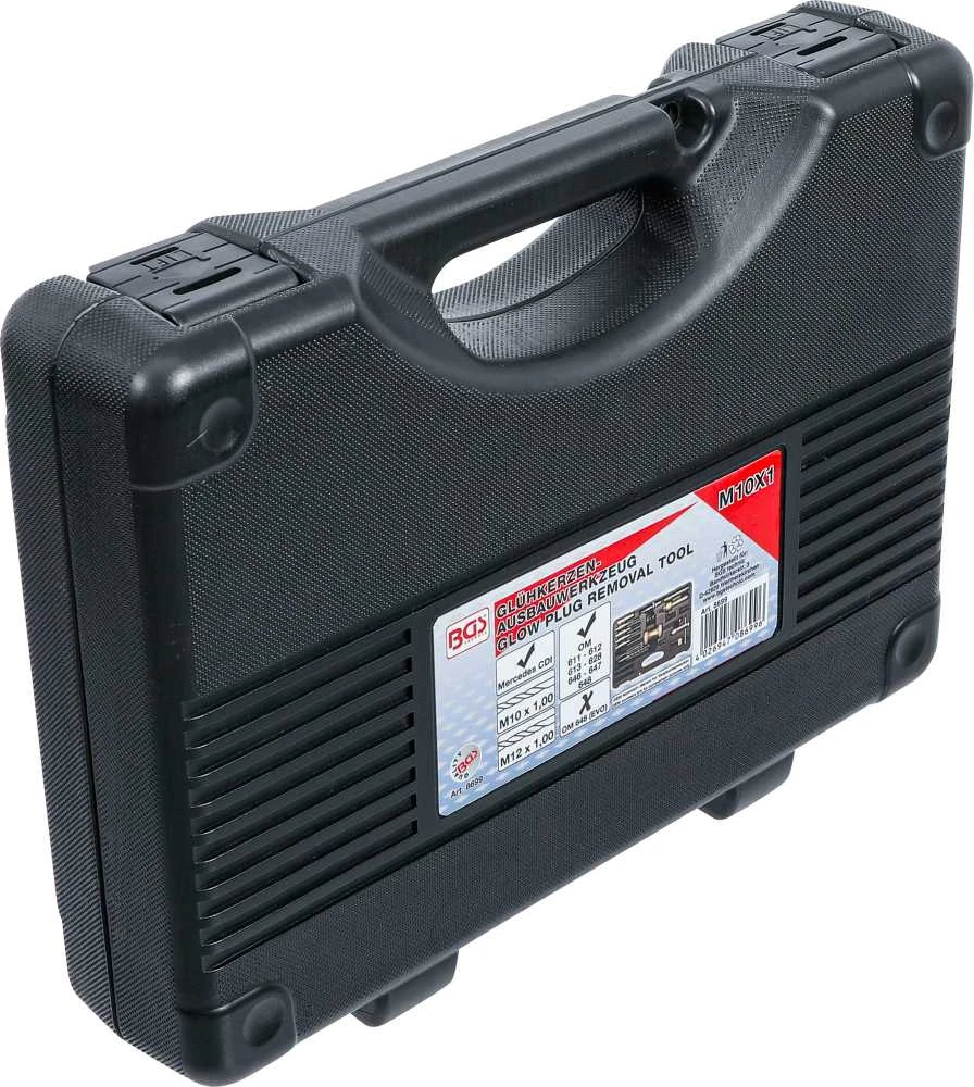 Bgs Technic Kaitinimo žvakių šalinimo ir sriegio remonto rinkinys | M10×1.0 (8699)