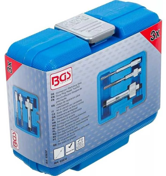Bgs Technic Kaitinimo žvakių taisymo įrankių rinkinys | 3 vnt. (65630)