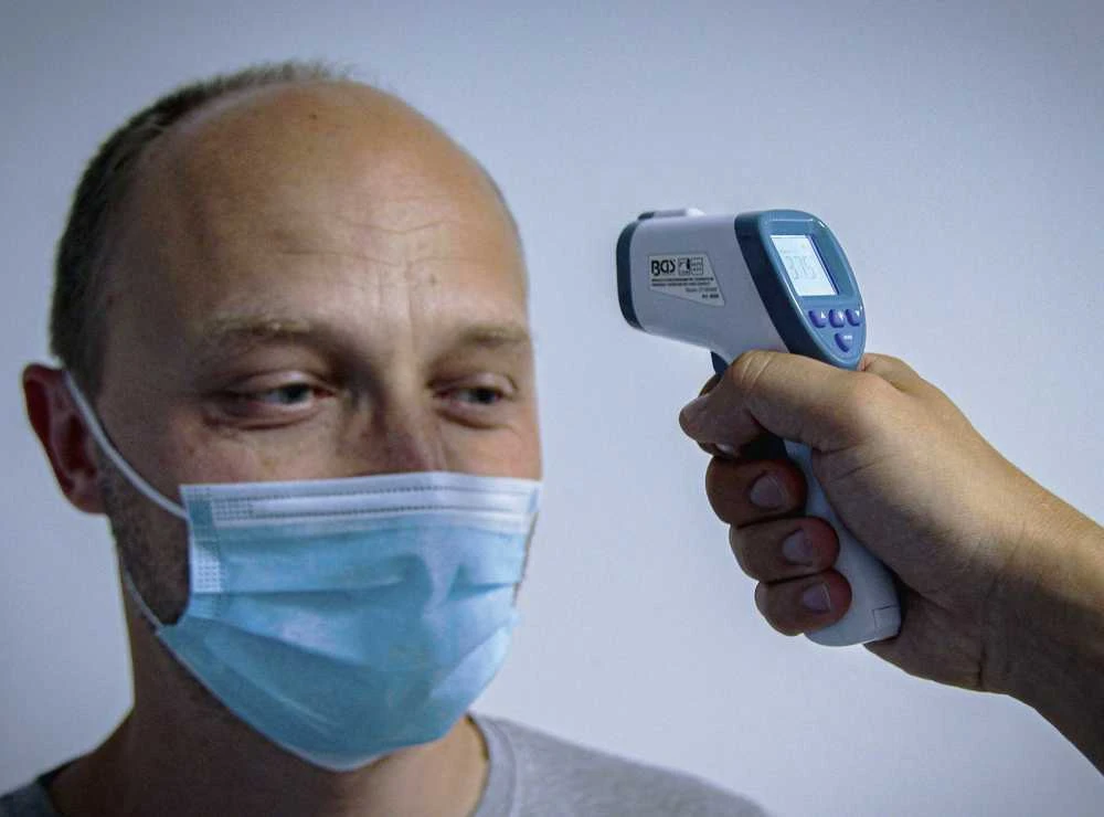 Bgs Technic Kaktos termometras bekontaktis – IR žmonėms ir objektams – LCD (6007)