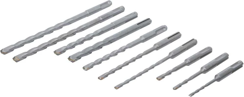 Grąžtas Bgs Technic Kalamų grąžtų rinkinys | SDS PLUS | karbido antgalis | 4 - 12 mm | 56 vnt. (7894)