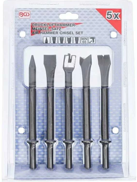 Bgs Technic Kaltai pneumatiniams plaktukams | 5 vnt. (9182)