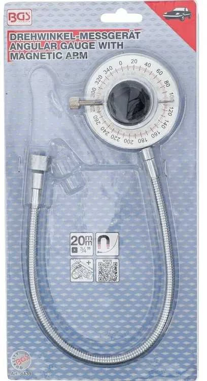 Bgs Technic Kampinis matuoklis su magnetiniu antgaliu | 20 mm (3/4") (8439)
