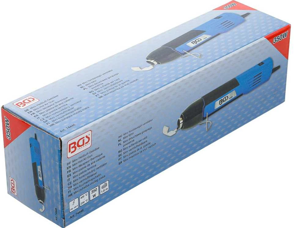 Bgs Technic Karšto oro pistoletas | mini | 350 W (74446)