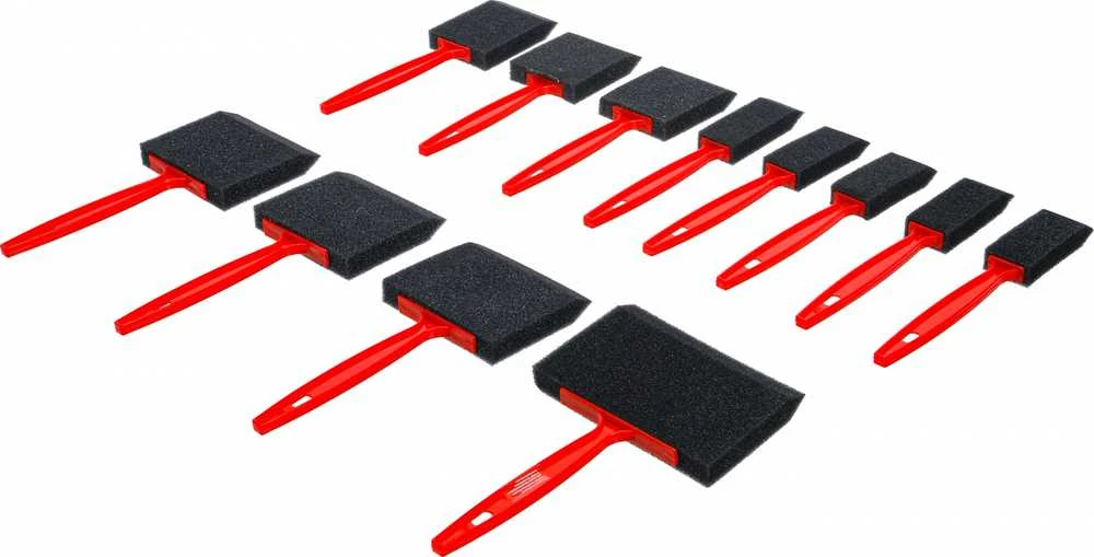 Bgs Technic Kempininių šepetėlių rinkinys | 12 vnt. (76520)