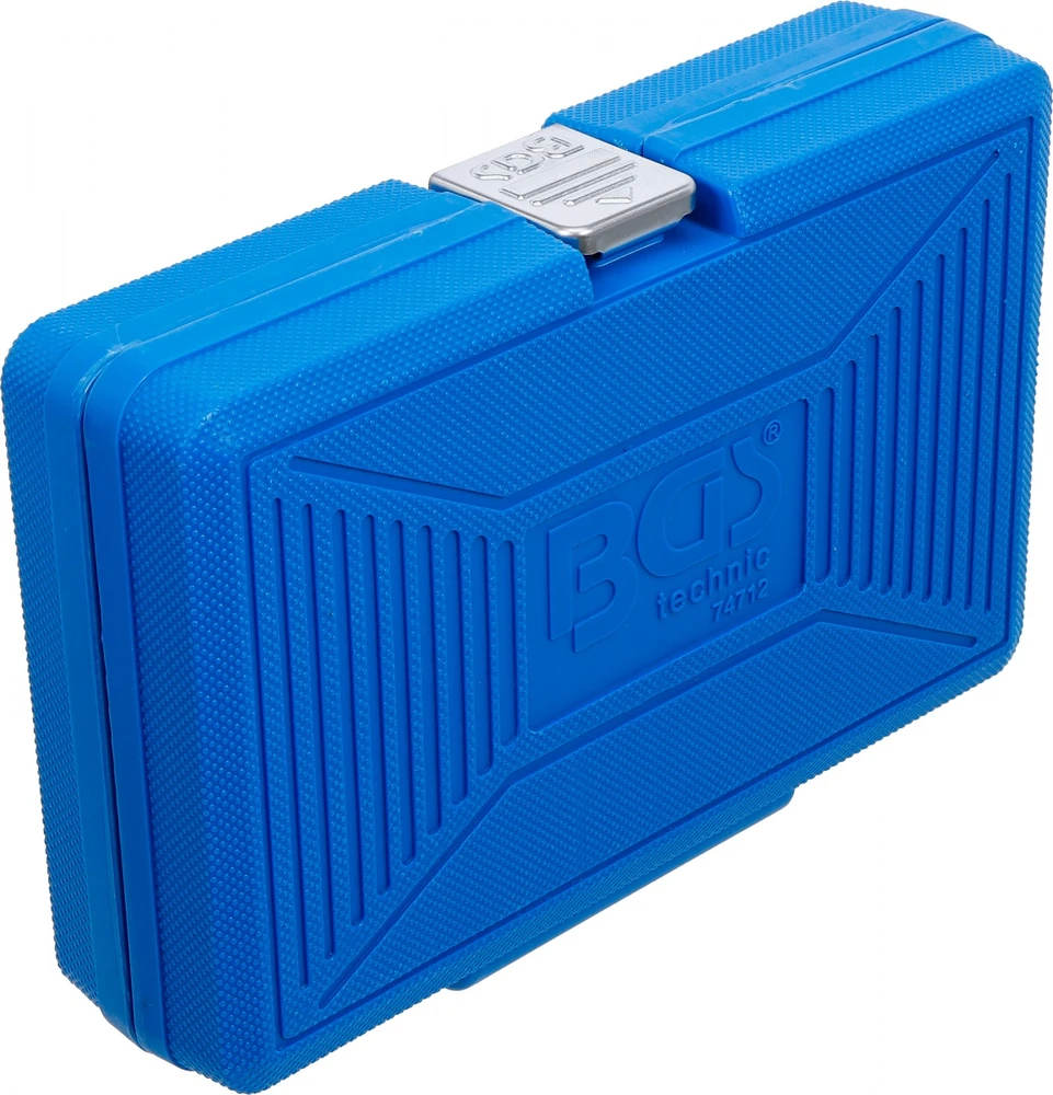 Bgs Technic Kiauryminių galvučių rinkinys | Gear Lock | 10–24 mm | 72 dantų | 17 vnt. (74712)