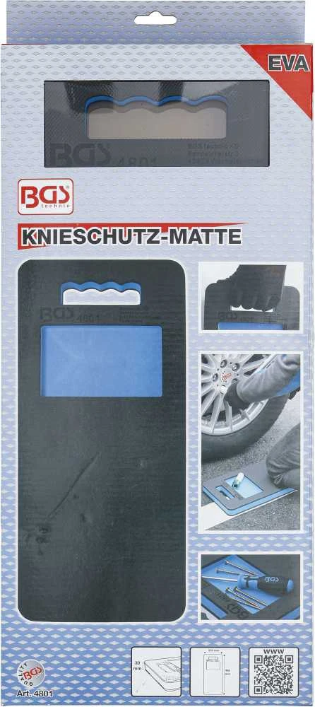 Bgs Technic Kilimėlis / kelių apsauga su dėtuve | 450 x 210 x 30 mm (4801)