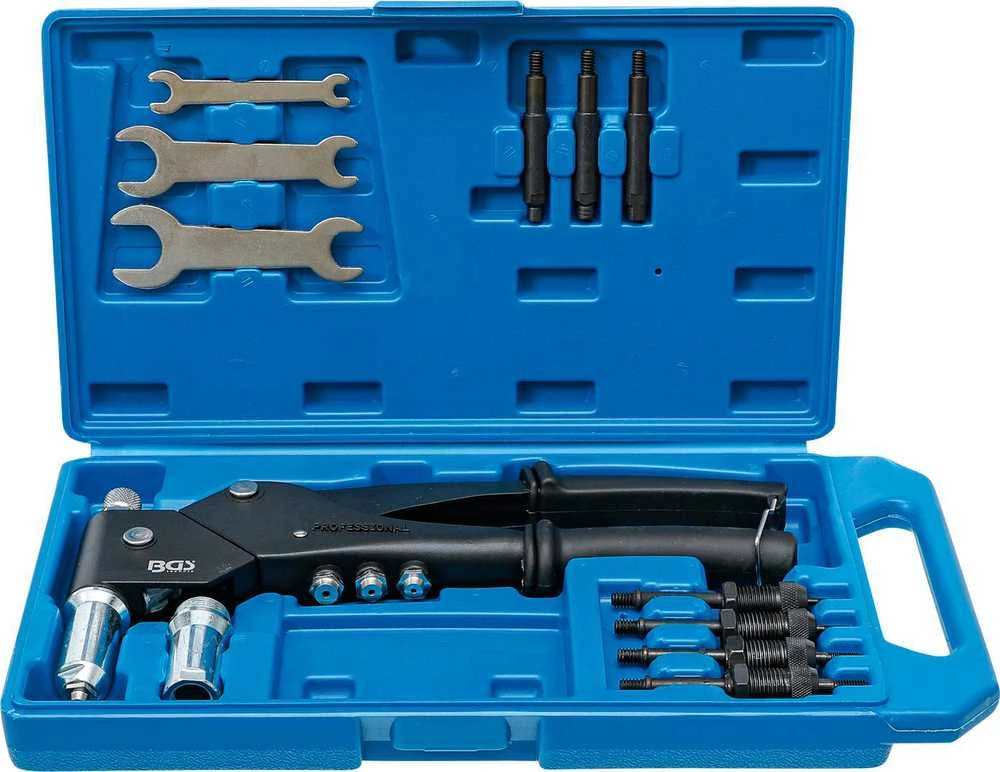 Bgs Technic Kniediklis srieginėms ir standartinėms kniedėms | daug padėčių (438)
