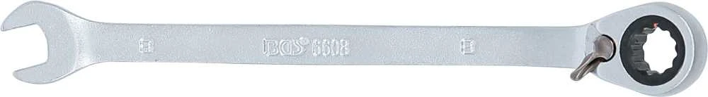 Bgs Technic Kombinuotas raktas su terkšle | su reversu | 8 mm (6608)