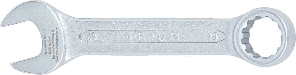 Bgs Technic Kombinuotas raktas | trumpas tipas | 15 mm (30775)