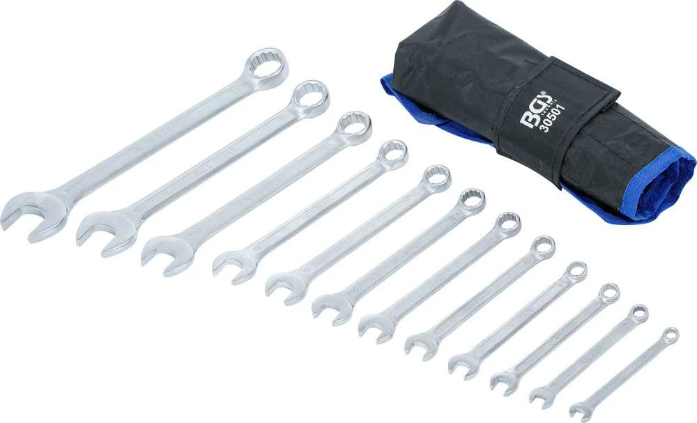 Bgs Technic Kombinuotas raktų rinkinys | 6 - 22 mm | 12 vnt. (30501)