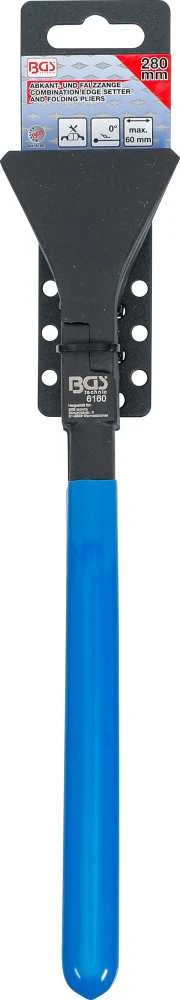 Bgs Technic Kombinuotos kraštų nustatymo ir lankstymo replės | tiesios | 280 mm (6160)