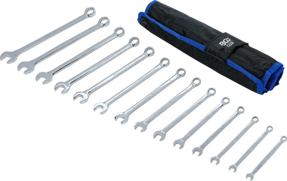 Bgs Technic Kombinuotų pailgintų raktų komplektas | 6 - 19 mm | 14 vnt. (1228)