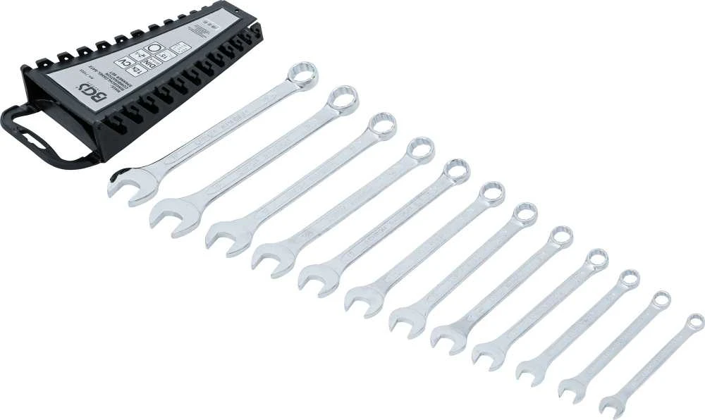Bgs Technic Kombinuotų raktų rinkinys | 8–19 mm | 12 vnt. (71022)