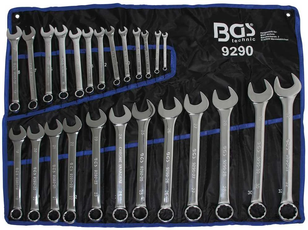 Bgs Technic Kombinuotų raktų rinkinys | 6 - 32 mm | 25 vnt. (9290)