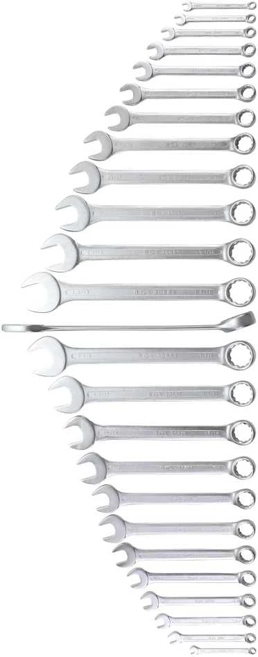 Bgs Technic Kombinuotų raktų rinkinys | Coliniai dydžiai | 1/4 "- 1.1/4" | 25 vnt. (9473)