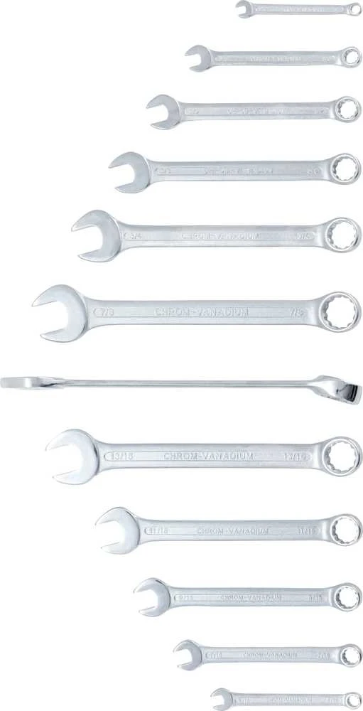 Bgs Technic Kombinuotų raktų rinkinys | Coliniai dydžiai | 1/4 "- 15/16" | 12 vnt. (1195)