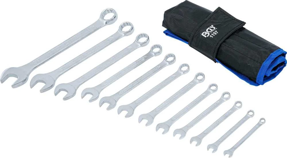 Bgs Technic Kombinuotų raktų rinkinys | 6 - 22 mm | 12 vnt. (1197)