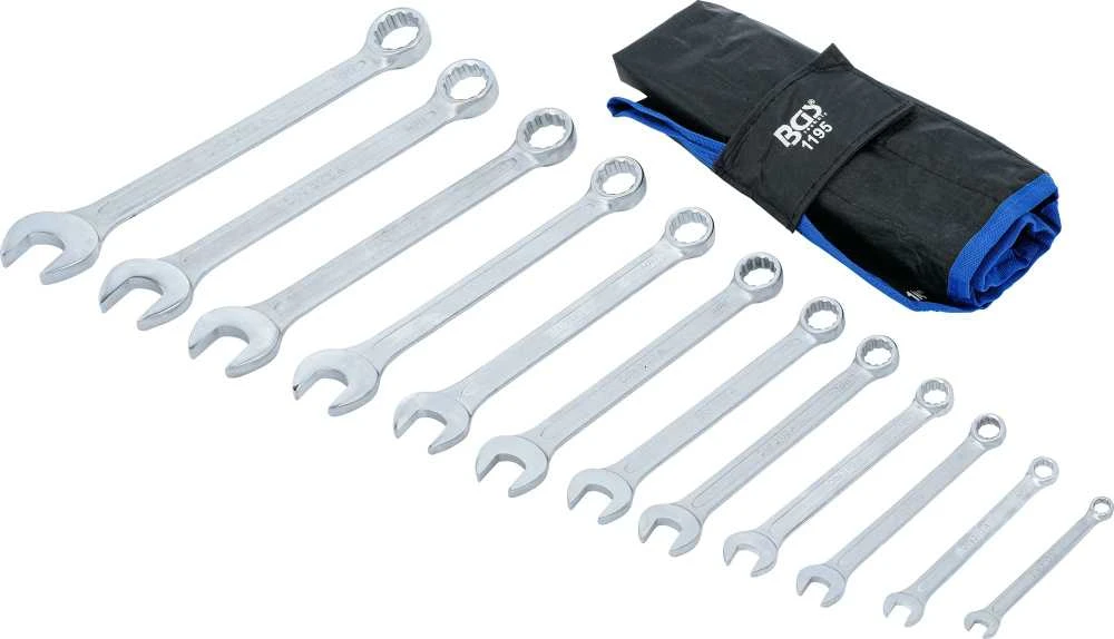 Bgs Technic Kombinuotų raktų rinkinys | Coliniai dydžiai | 1/4 "- 15/16" | 12 vnt. (1195)