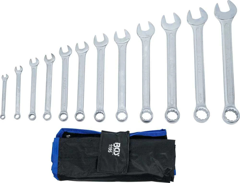 Bgs Technic Kombinuotų raktų rinkinys | Coliniai dydžiai | 1/4 "- 15/16" | 12 vnt. (1195)