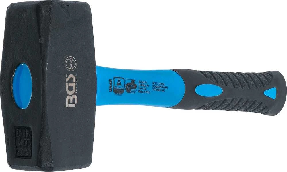 Bgs Technic Kūjis stiklo pluošto rankena | DIN 6475 | 2000 g (3846)