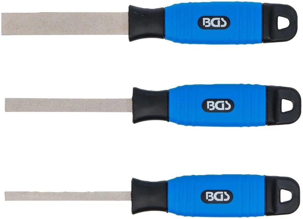 Bgs Technic Lanksčių deimantinių dildžių rinkinys BGS | 0,6 mm | 3 vnt. (74737)